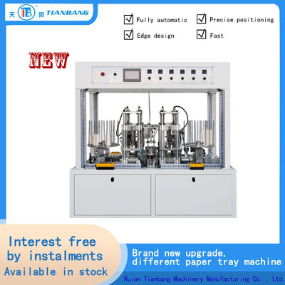 Machine de bâti intelligente automatique de tasse du poste de travail de JKB-C double