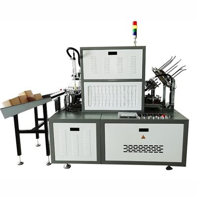 La fabrication de plaque à papier de sushi usine la cuvette de papier carré complètement automatique faisant la machine
