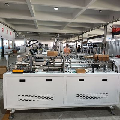 Machine en plastique de papier intelligente de fabrication de cartons de Rhzh-400s
