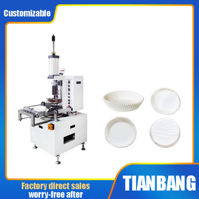 Cuvette de papier jetable de DGT-B faisant à machine la friteuse de absorption de cuisson à hautes températures d'huile