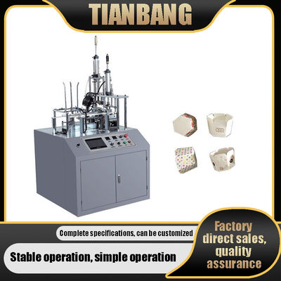 Gâteau jetable de tasse de contrôle de PLC rendant la machine FBJ-A intelligente