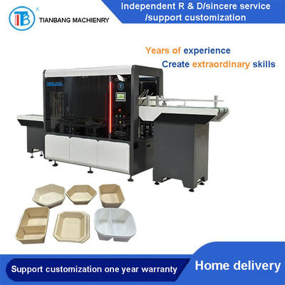 Machine à former des plateaux en papier en rouleau à bord intelligent