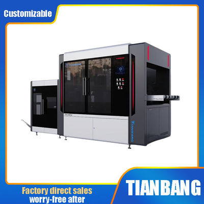 Machine de formage de boîtes de papier à moteur servo complet